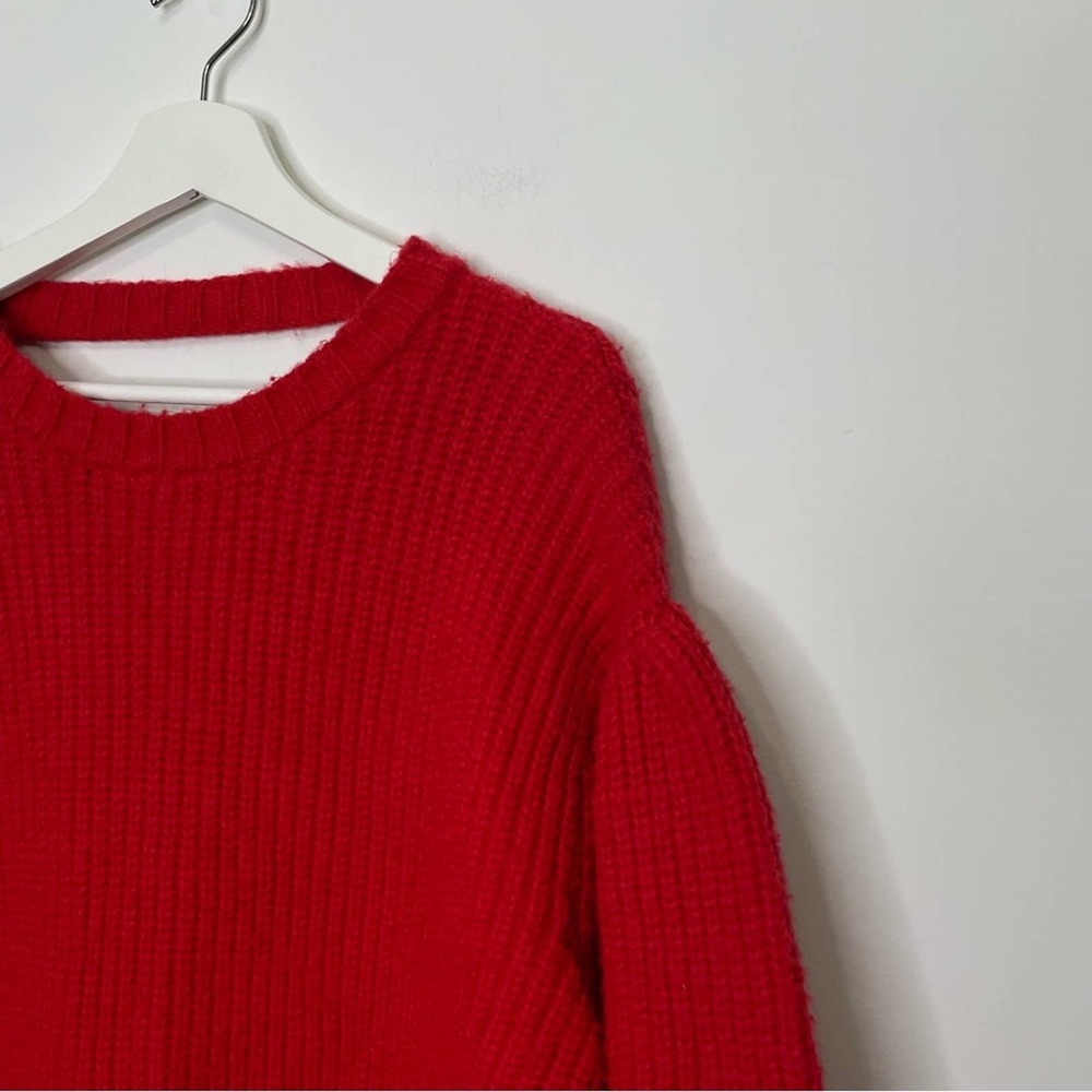 ELOQUII | Relaxed Puff Sleeve Sweater Dress | 18/ 20 - Picture 4 of 7